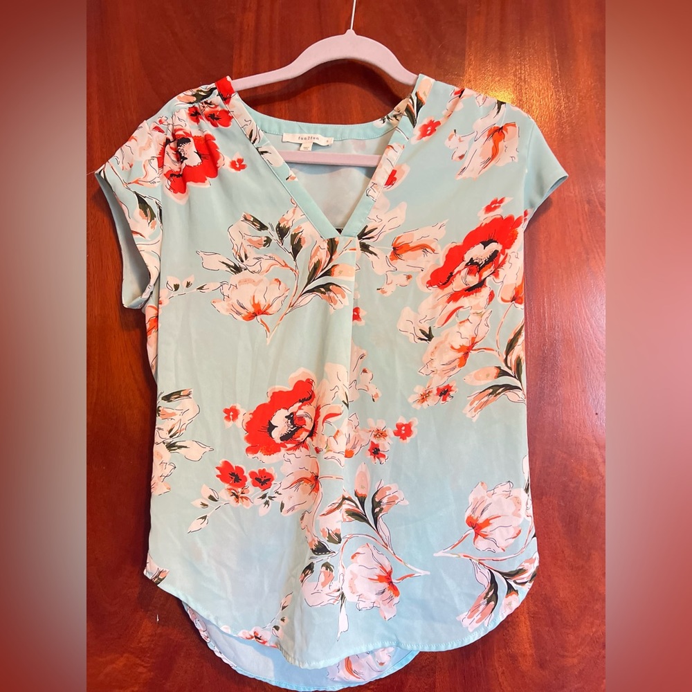 Beautiful flower print shirt